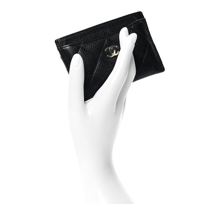Chanel Caviar Quilted Card Holder Black 2 of 10