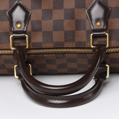 Louis Vuitton Damier Ebene Speedy 35 12 of 17