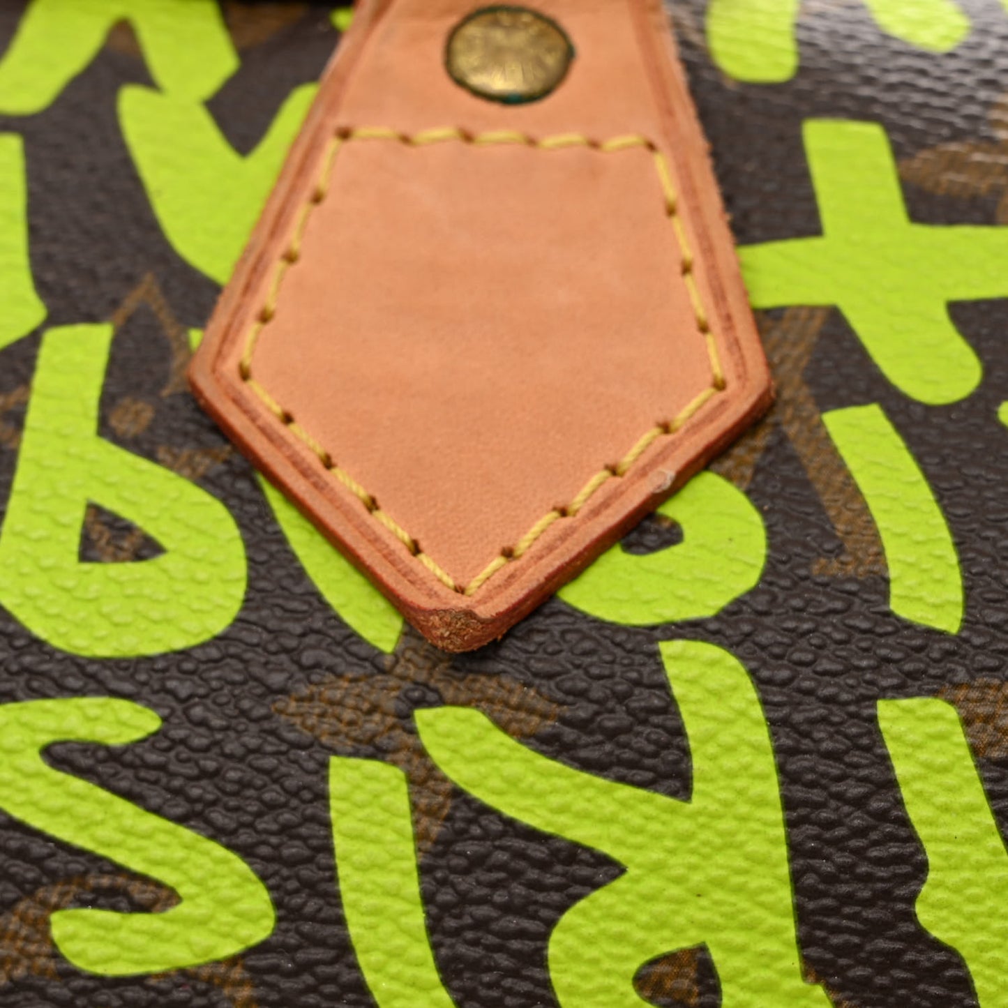 Monogram Graffiti Speedy 30 Green