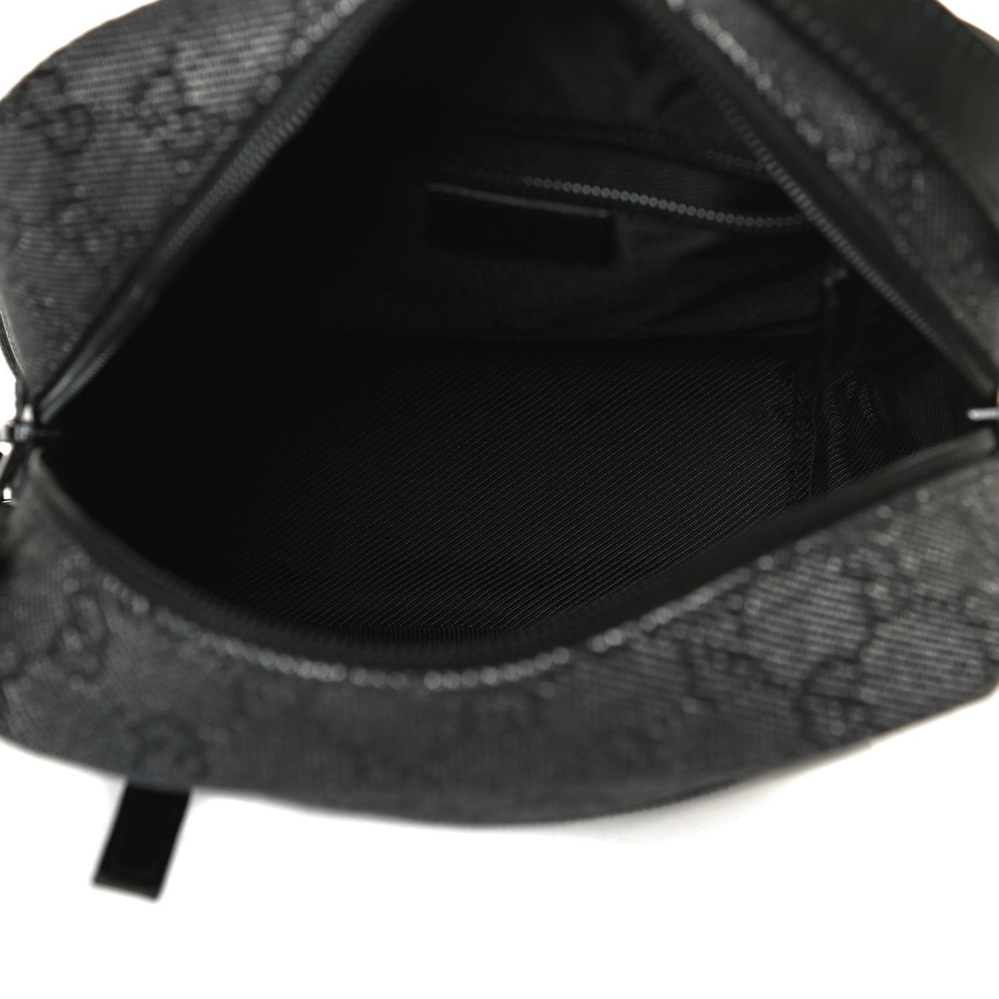 GG Monogram Flight Small Crossbody Bag Black