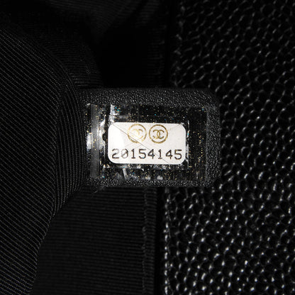 Chanel Caviar Quilted Medium Boy Flap Black 8 of 9