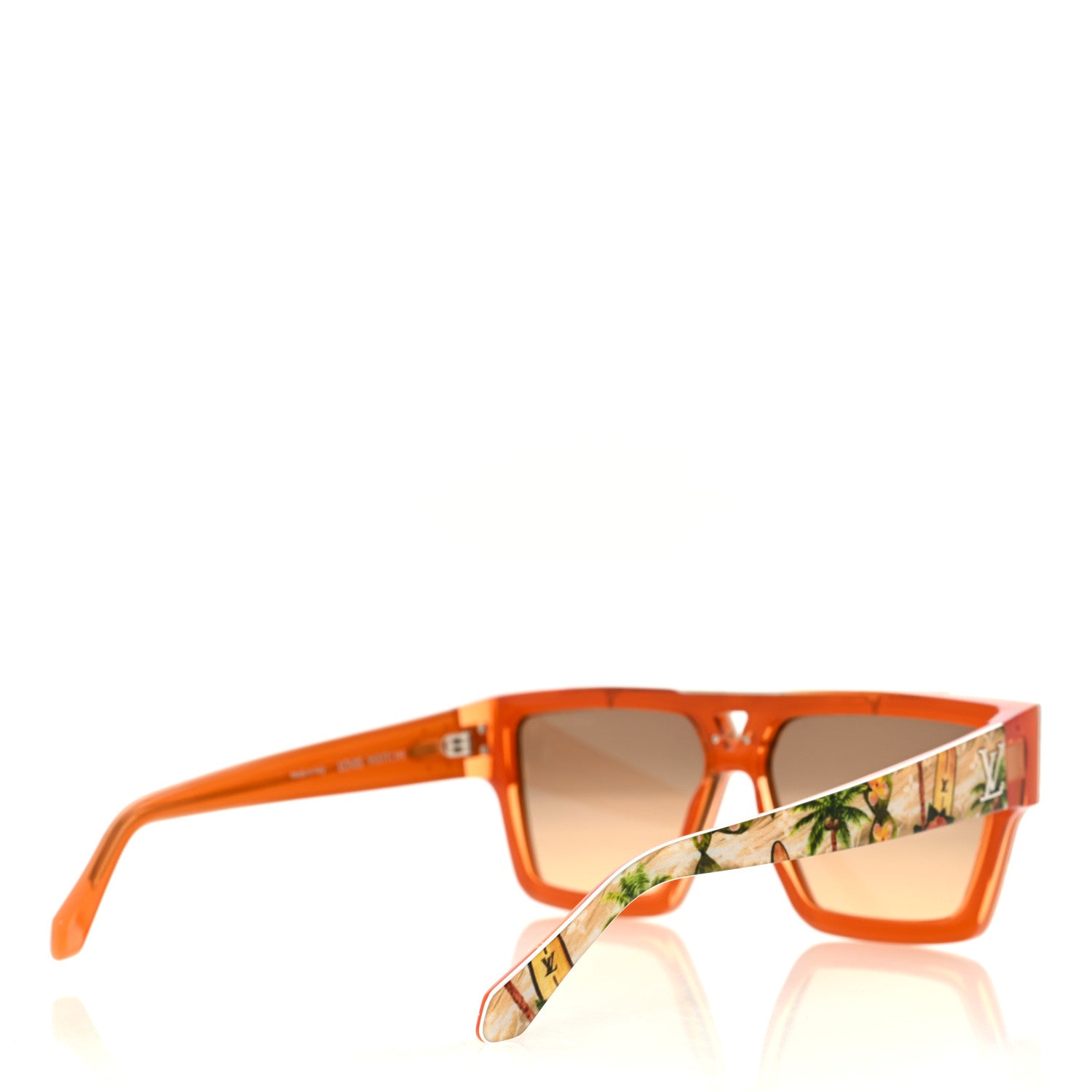 Louis Vuitton Acetate 1.1 Evidence Surfin Monogram Sunglasses Z2200W Sand 4 of 7