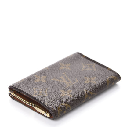 Louis Vuitton Monogram French Kiss Lock Coin Purse 4 of 10