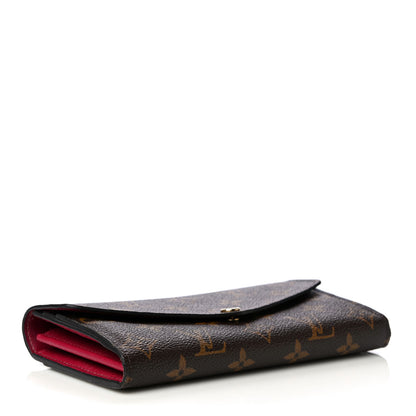 Louis Vuitton Monogram Sarah Wallet NM Fuchsia 4 of 15