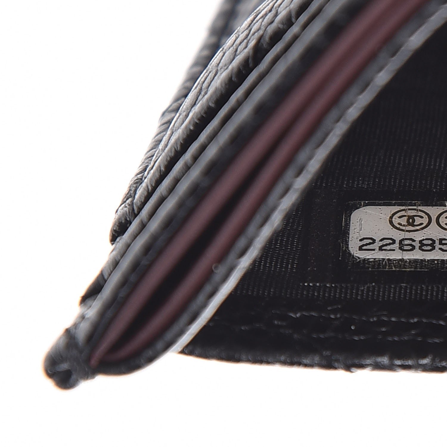 Chanel Caviar Quilted Card Holder Black 8 of 8