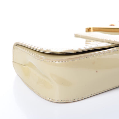 Louis Vuitton Patent Sobe Clutch Blanc Corail 7 of 15