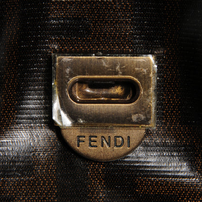 Fendi Python Zucca Spalmati B Bag Tobacco 5 of 9