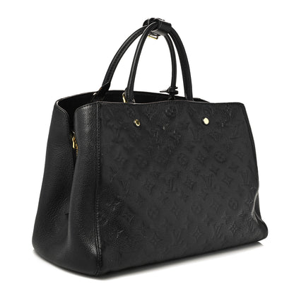 Louis Vuitton Empreinte Montaigne GM Black 3 of 12