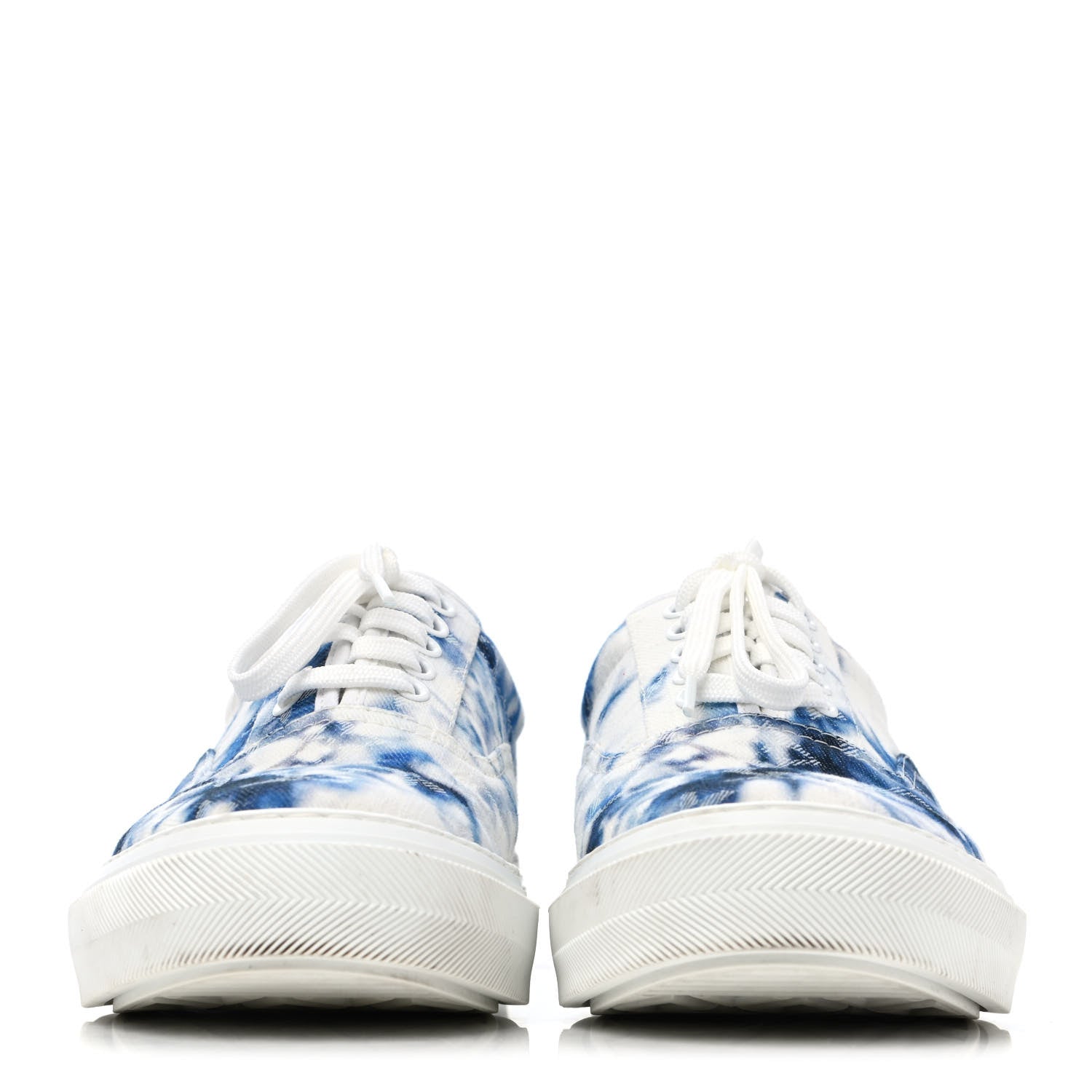 Louis Vuitton Denim Monogram Trocadero Tie Dye Sneakers 6.5 Marine 2 of 4
