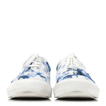 Louis Vuitton Denim Monogram Trocadero Tie Dye Sneakers 6.5 Marine 2 of 4