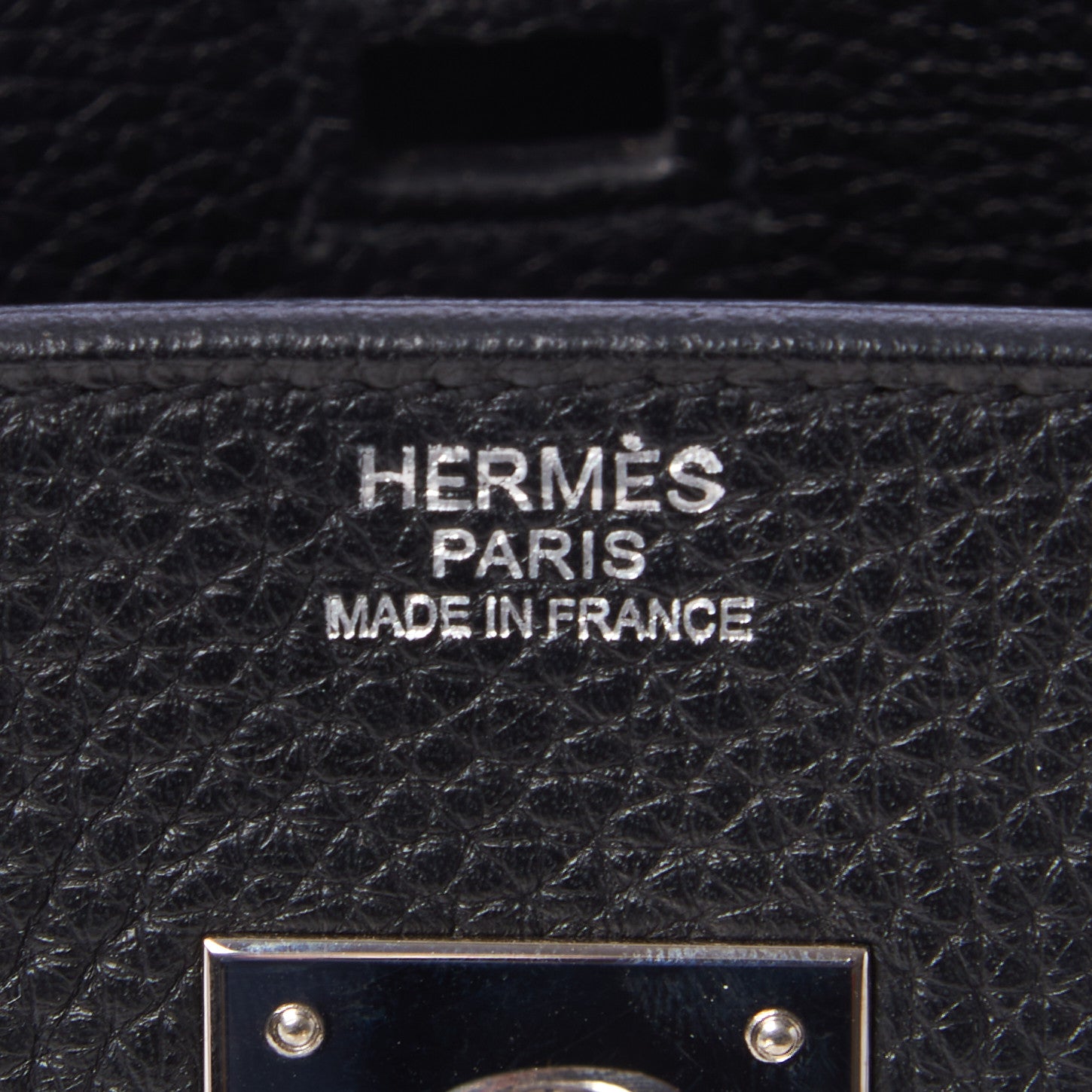 Hermes Taurillon Clemence Birkin 30 Black 23 of 27