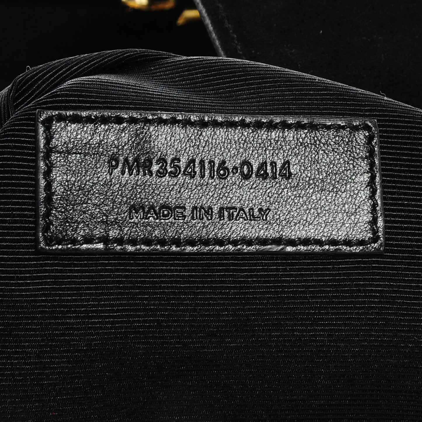 Suede Cassandre Shopper Black