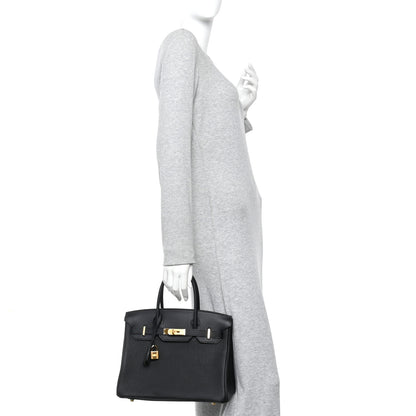 Hermes Togo Swift Canvas 3 in 1 Birkin 30 Black 2 of 13