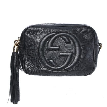 Gucci Pebbled Calfskin Small Soho Disco Bag Black 1 of 7