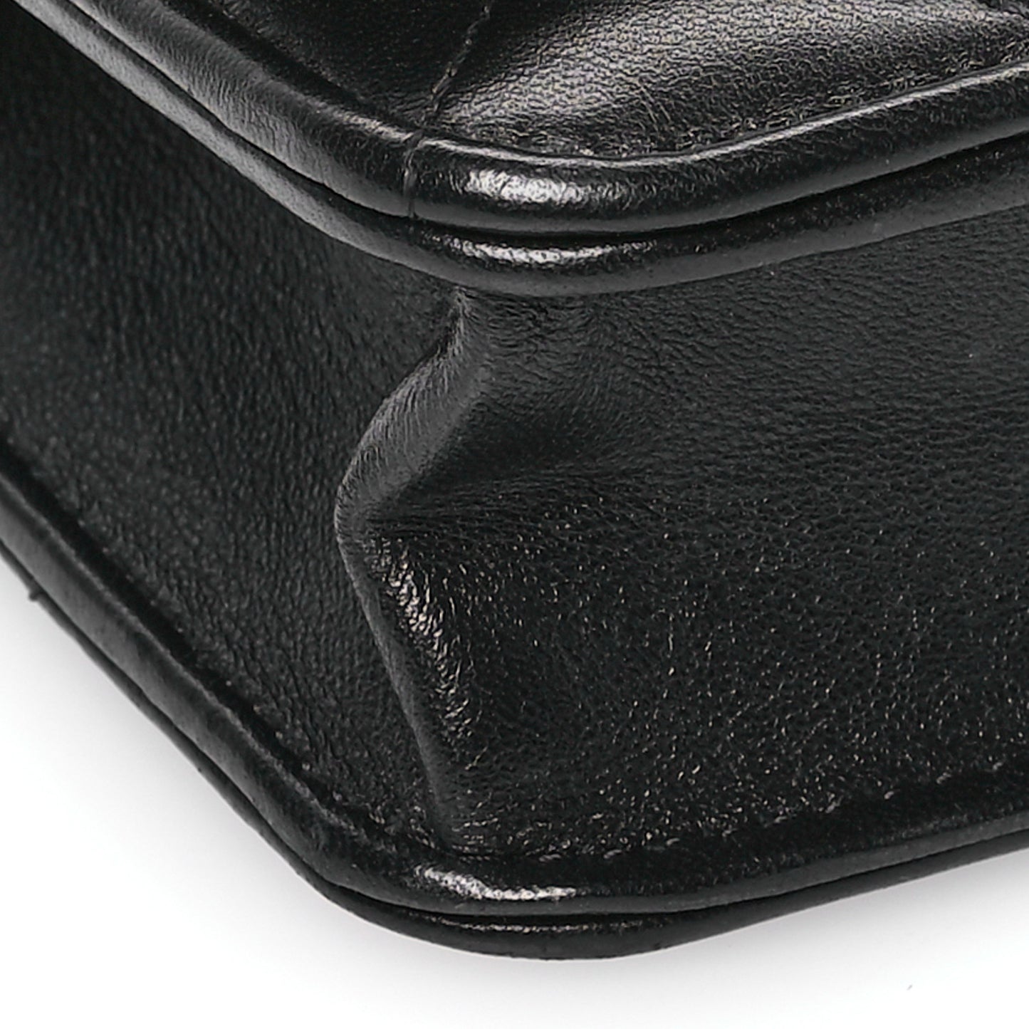 Lambskin Quilted Chanel 19 Wallet On Chain WOC Black