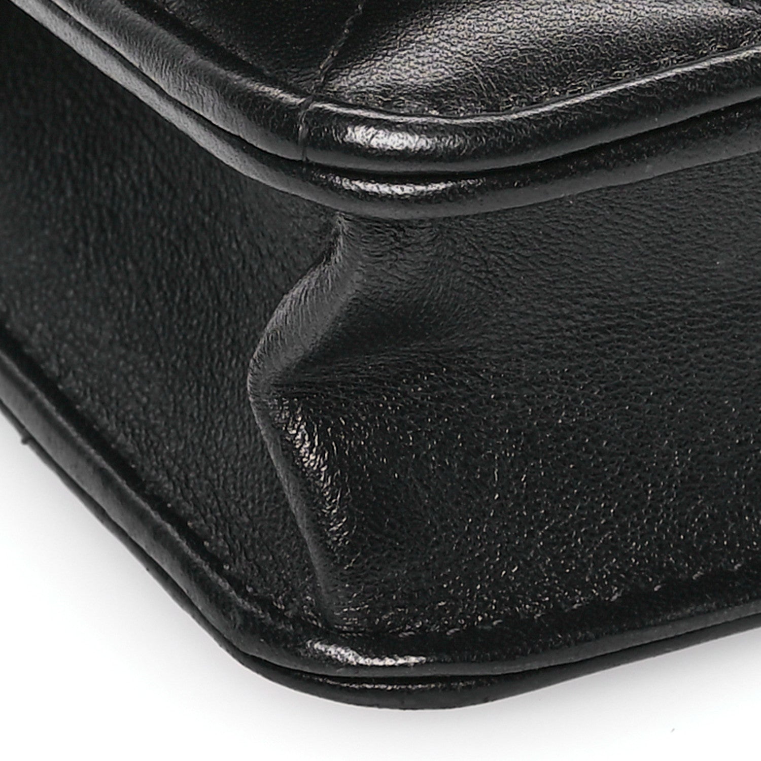 Chanel Lambskin Quilted Chanel 19 Wallet On Chain WOC Black 10 of 11