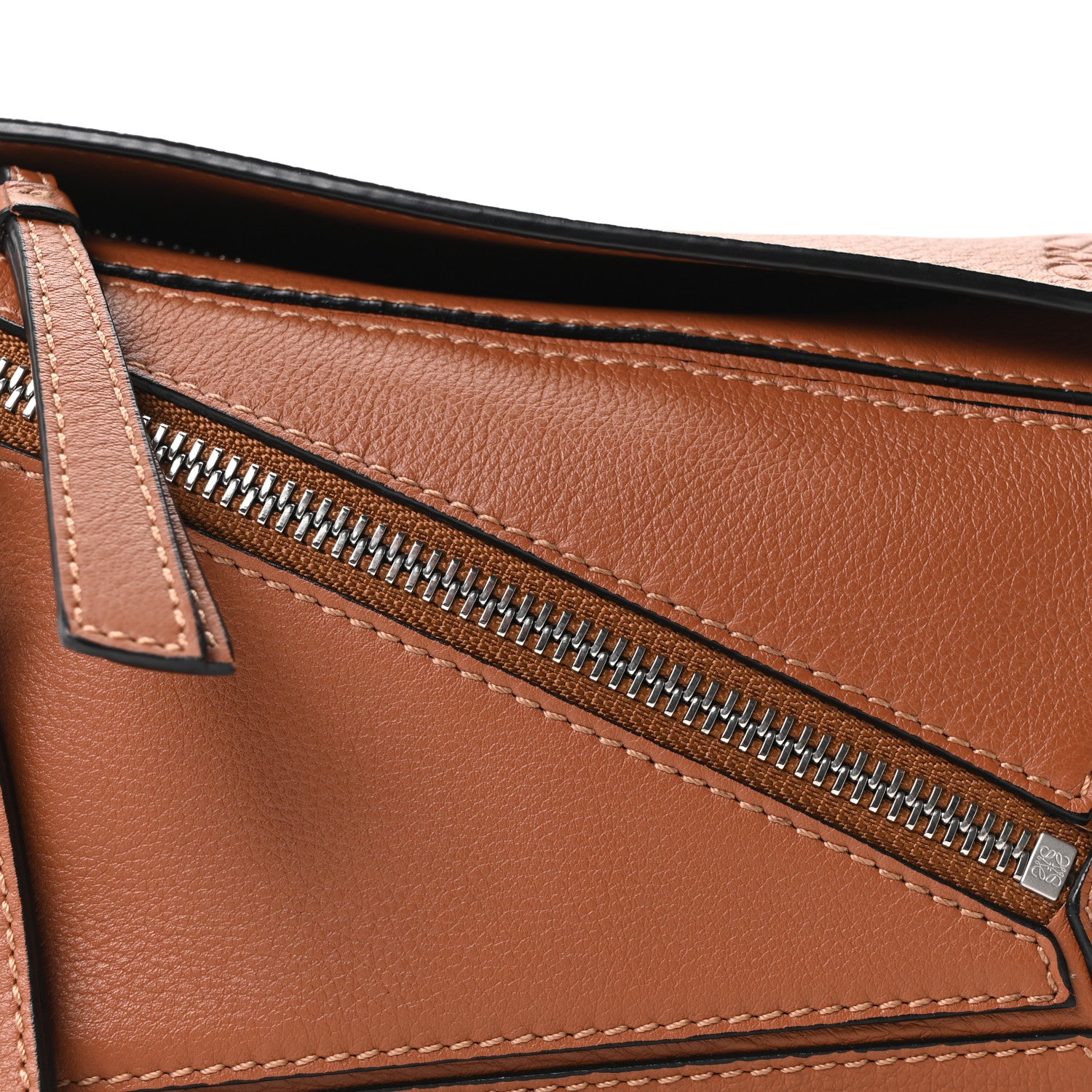 Loewe Calfskin Mini Puzzle Bumbag Tan 7 of 9