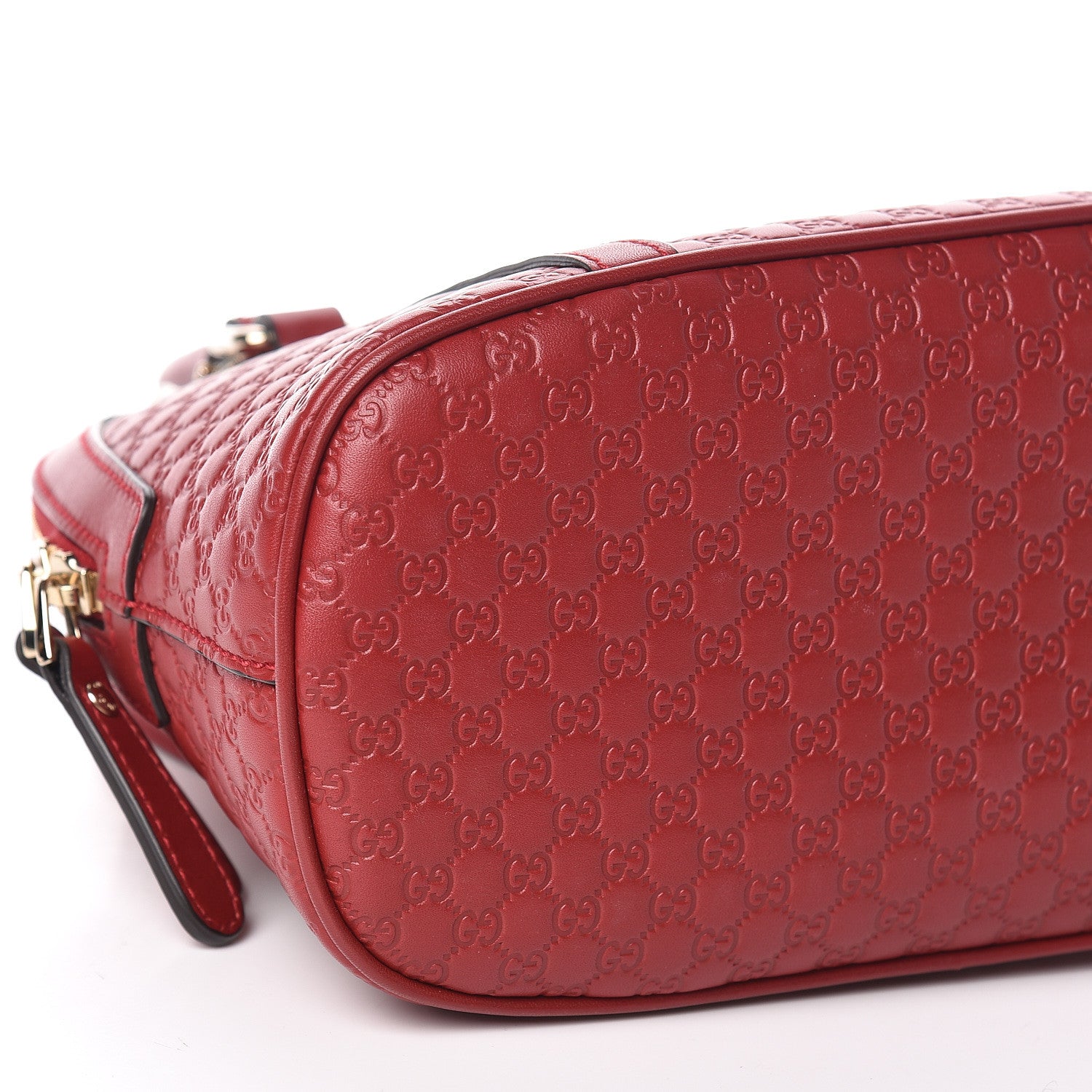 Gucci Soft Microguccissima Mini Dome Bag Rosso 8 of 10