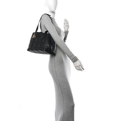 Christian Dior Calfskin Macrocannage Medium Toujours Black 2 of 12