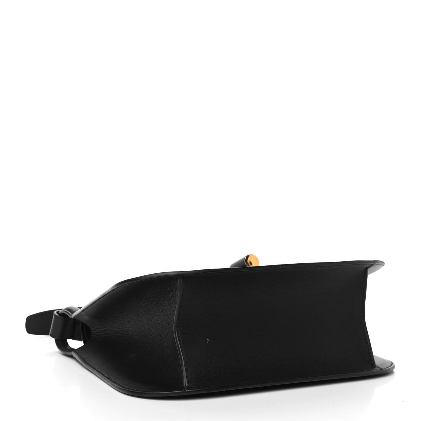 Calfskin Natalia Shoulder Bag Black