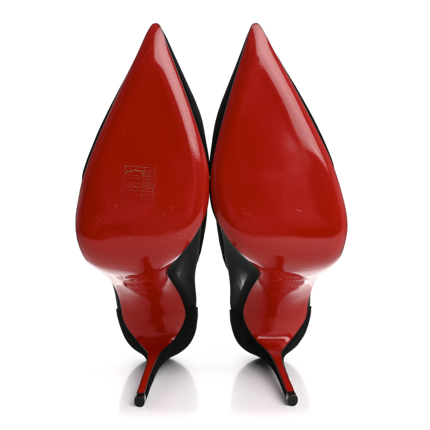 Veau Velours Rete Galativi 100 Pumps 40 Black