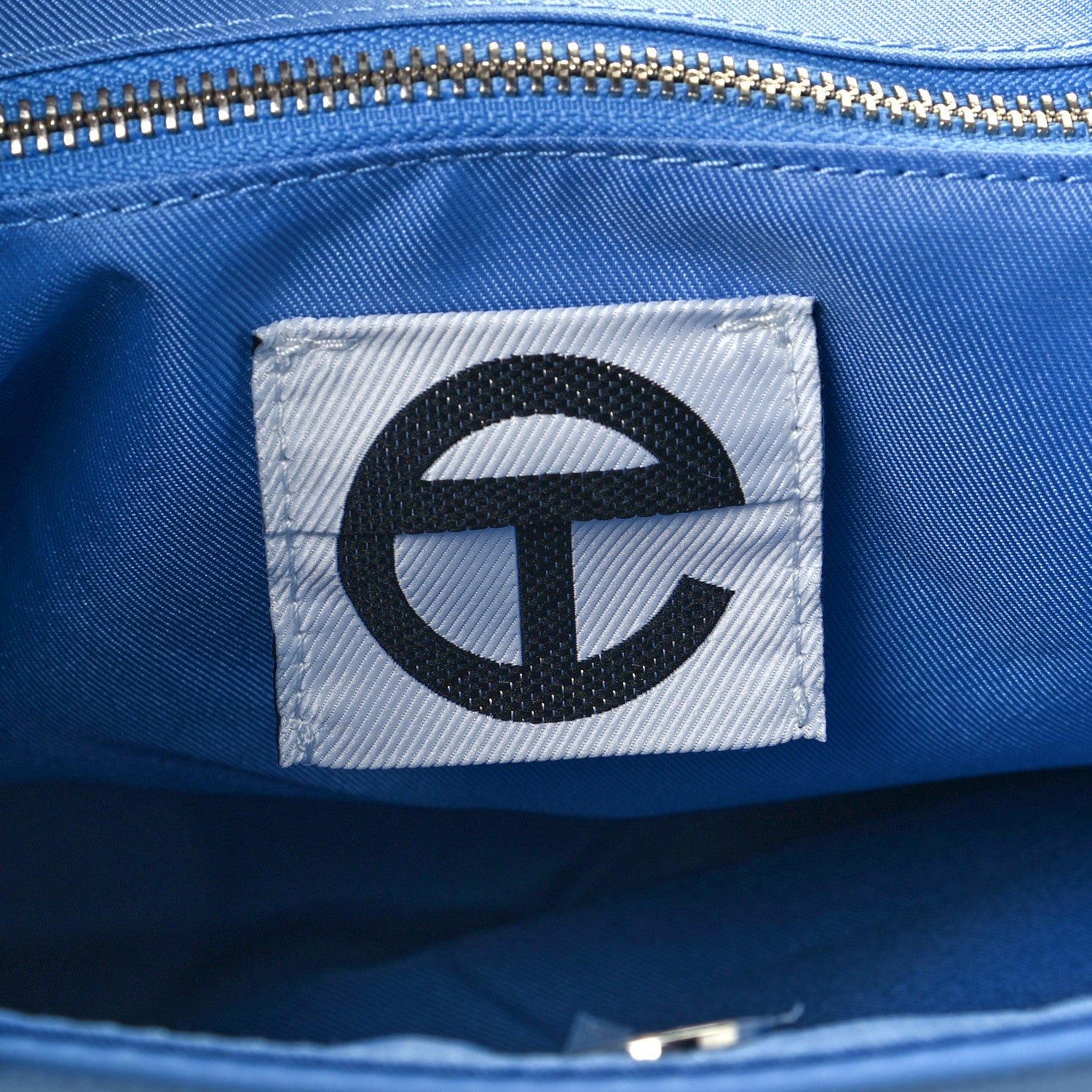 Telfar Vegan Leather Medium Shopping Bag Cerulean 6 of 11
