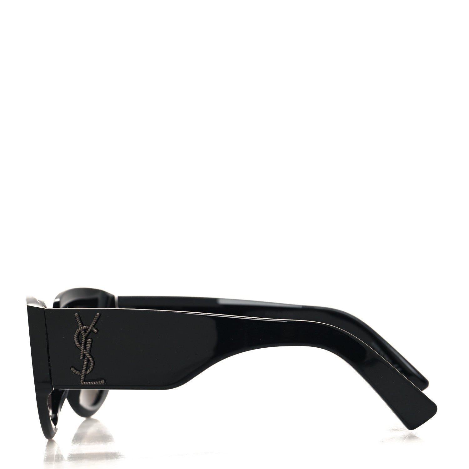 Saint Laurent Acetate Rope Sunglasses SL M26 Black 3 of 8
