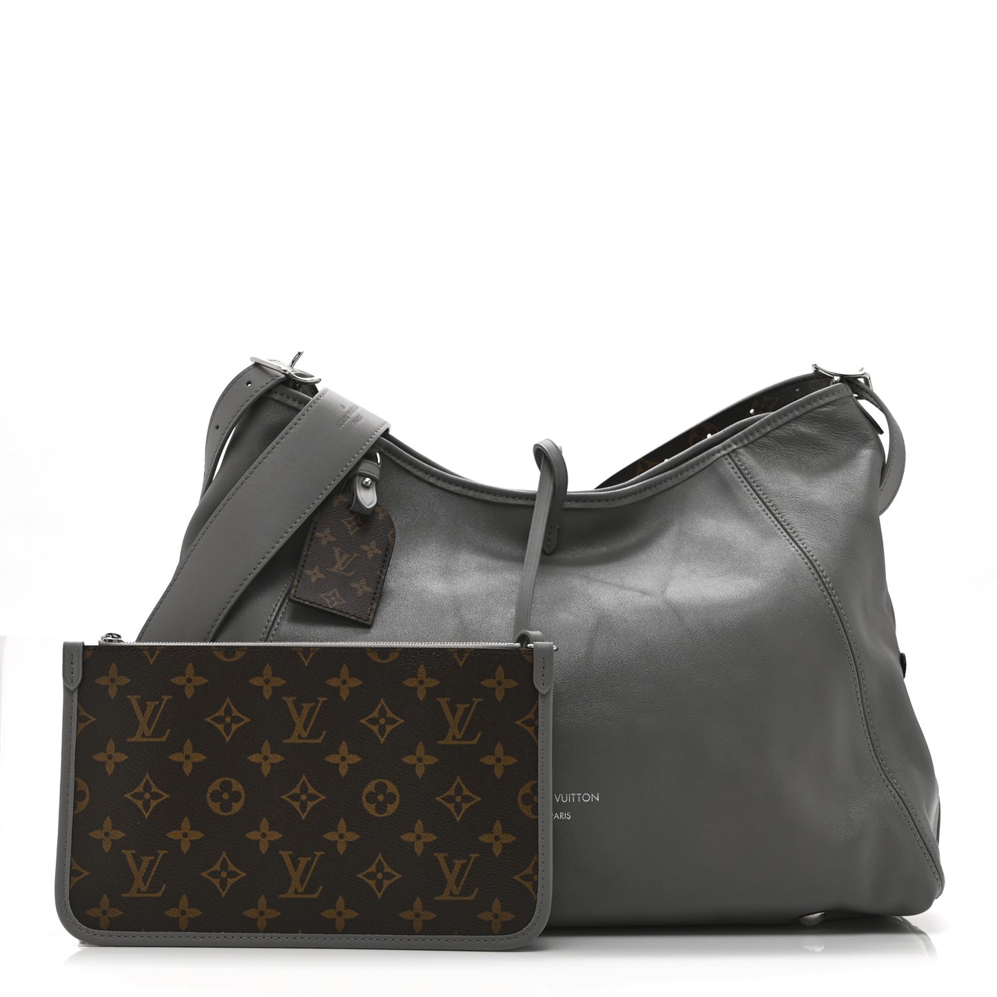 Lambskin Carryall MM Trianon Gray