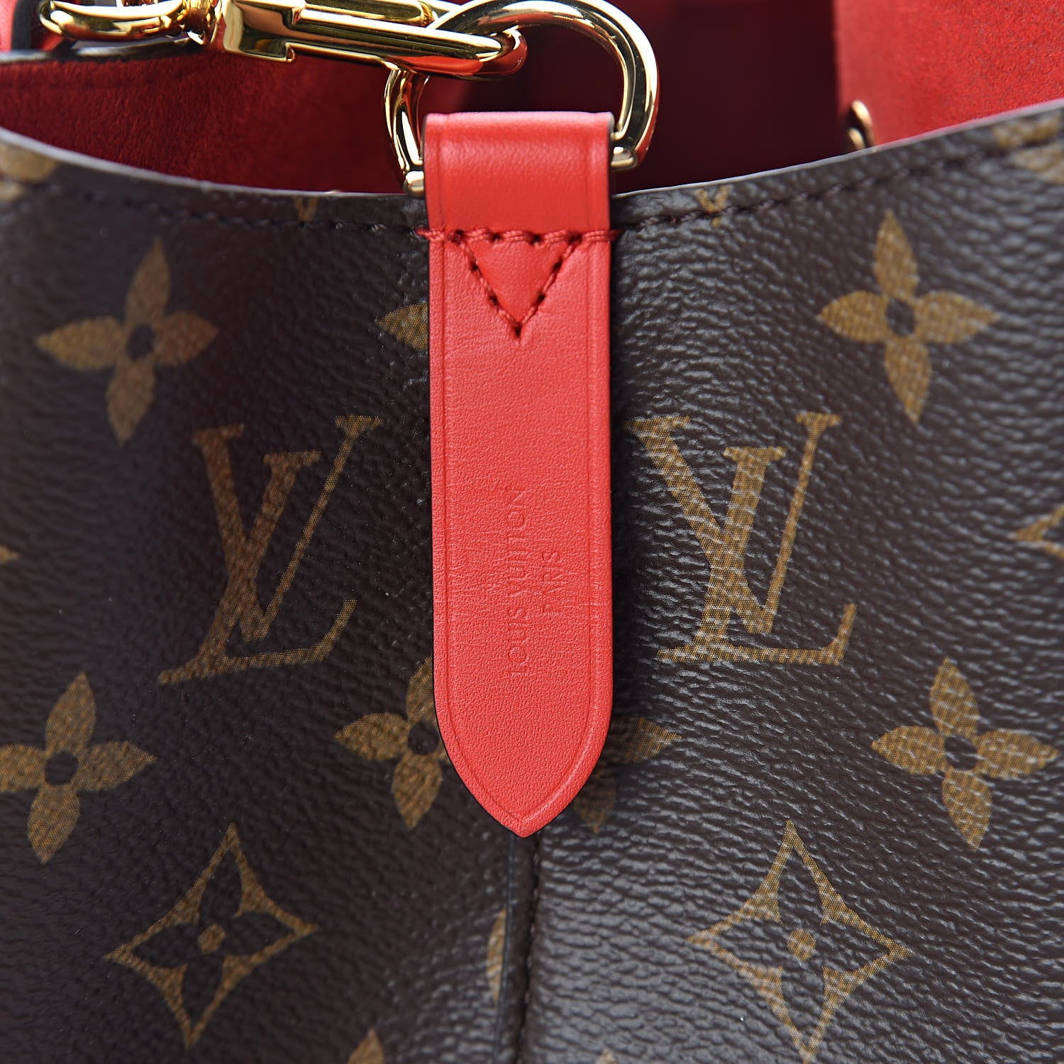 Louis Vuitton Monogram Neonoe MM Coquelicot 6 of 10