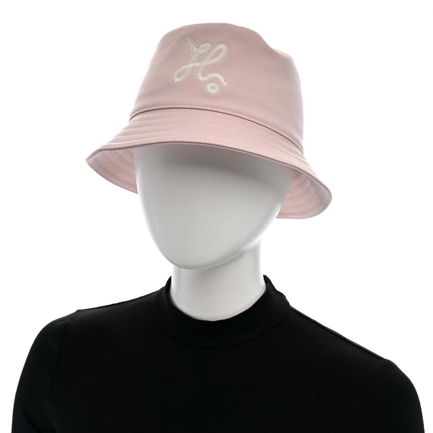 Cotton Harper H Nautic Bucket Hat 57 Rose Sepia