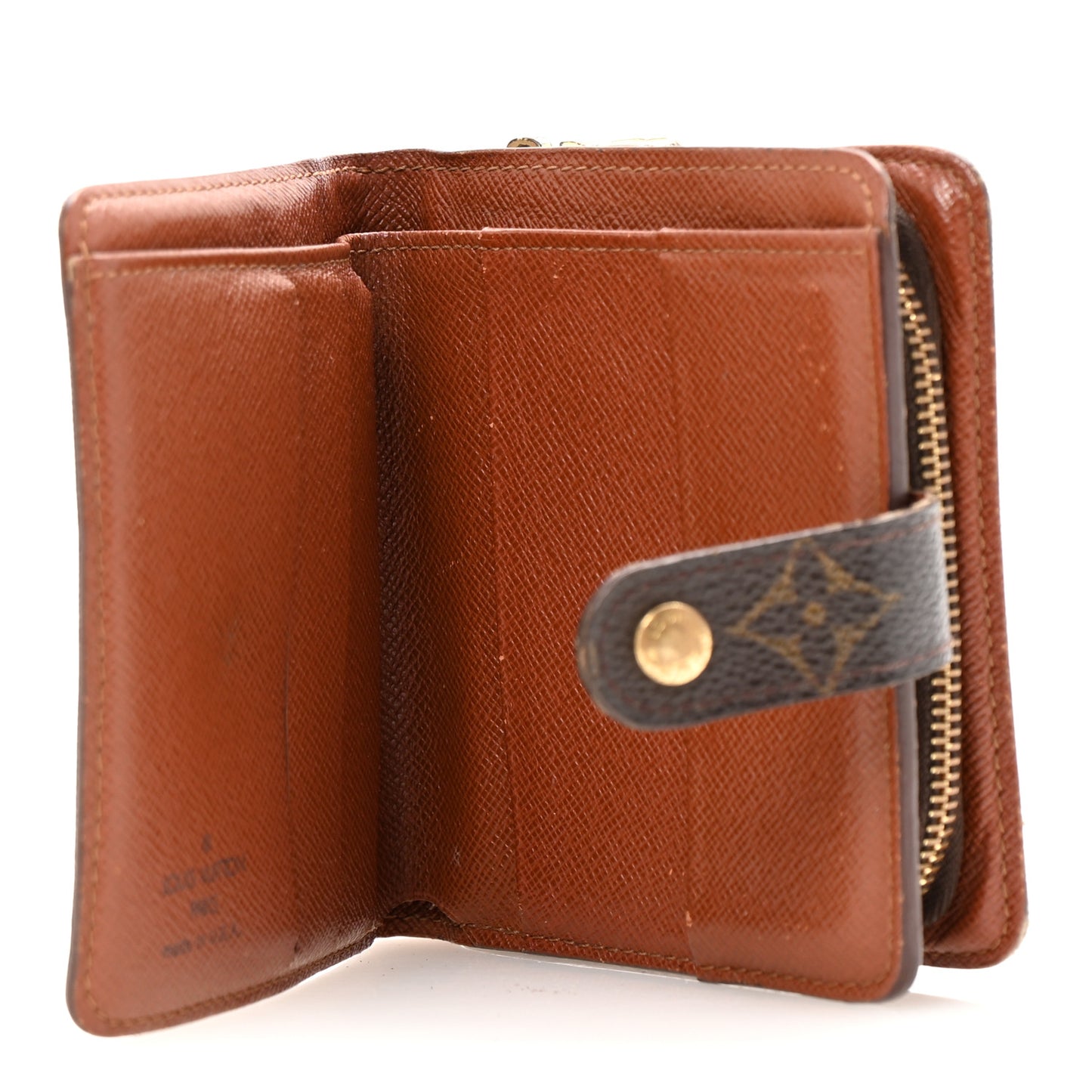 Monogram Compact Zippe Zipped Wallet