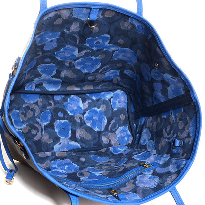 Louis Vuitton Monogram Articles de Voyage Ikat Neverfull MM Grand Blue 6 of 8