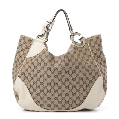 Gucci Monogram Charlotte Tote Off White 1 of 15