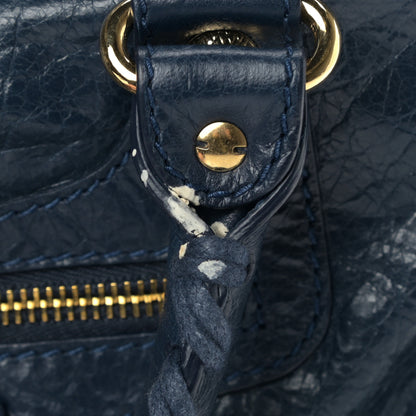 Balenciaga Agneau Giant 12 Gold Hardware City Bleu Obscur 11 of 13