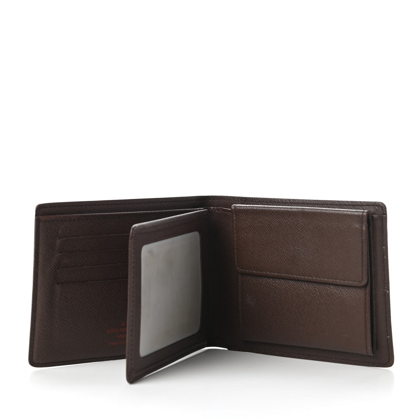 Damier Ebene Porte-Billets Mens Billfold Wallet