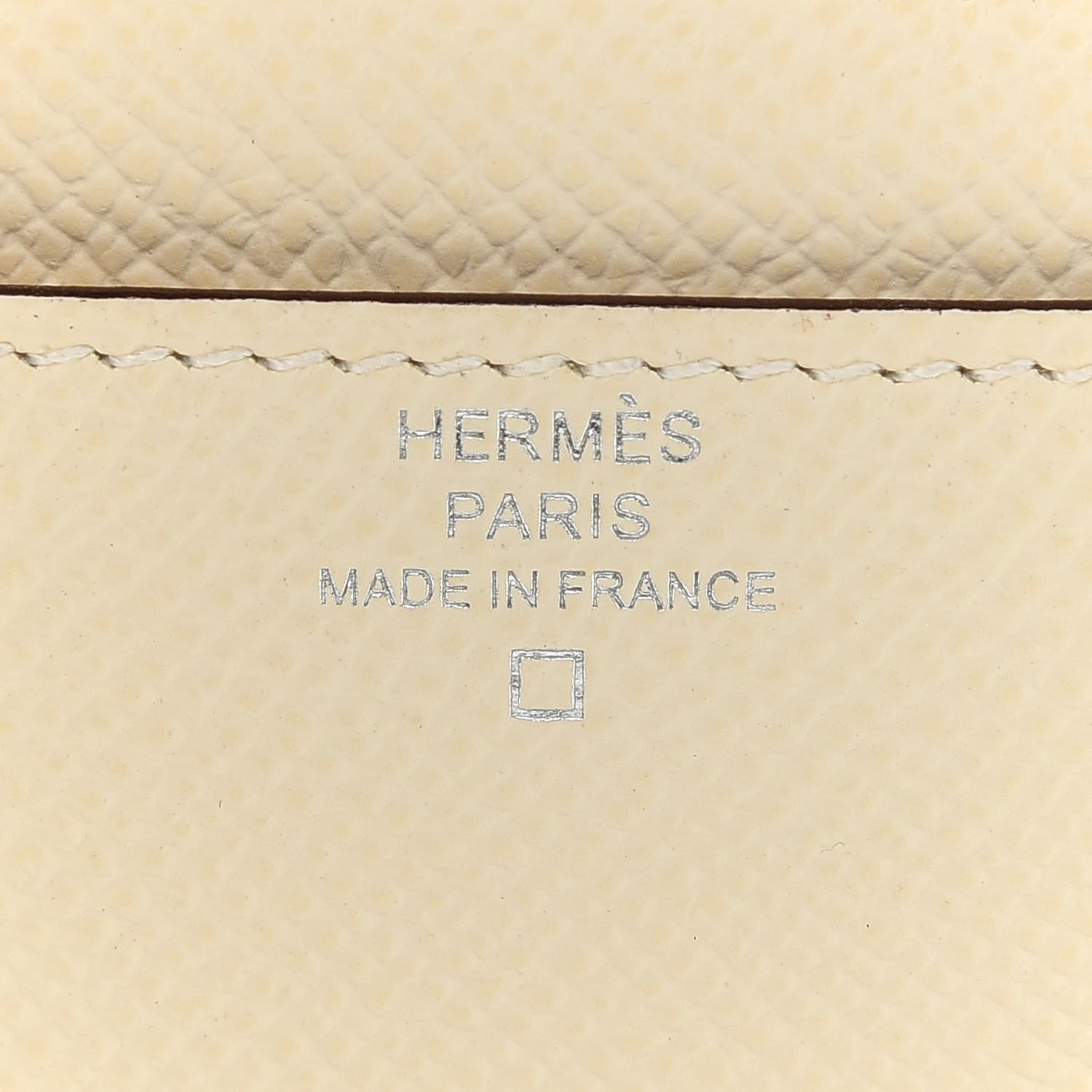 Hermes Epsom Alligator Lizard Constance Wallet To Go Nata 6 of 9