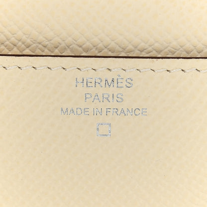 Hermes Epsom Alligator Lizard Constance Wallet To Go Nata 6 of 9