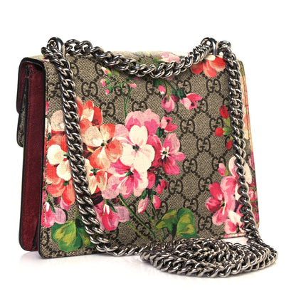 Gucci GG Supreme Monogram Blooms Mini Dionysus Shoulder Bag Beige Multicolor Dry Rose 2 of 14