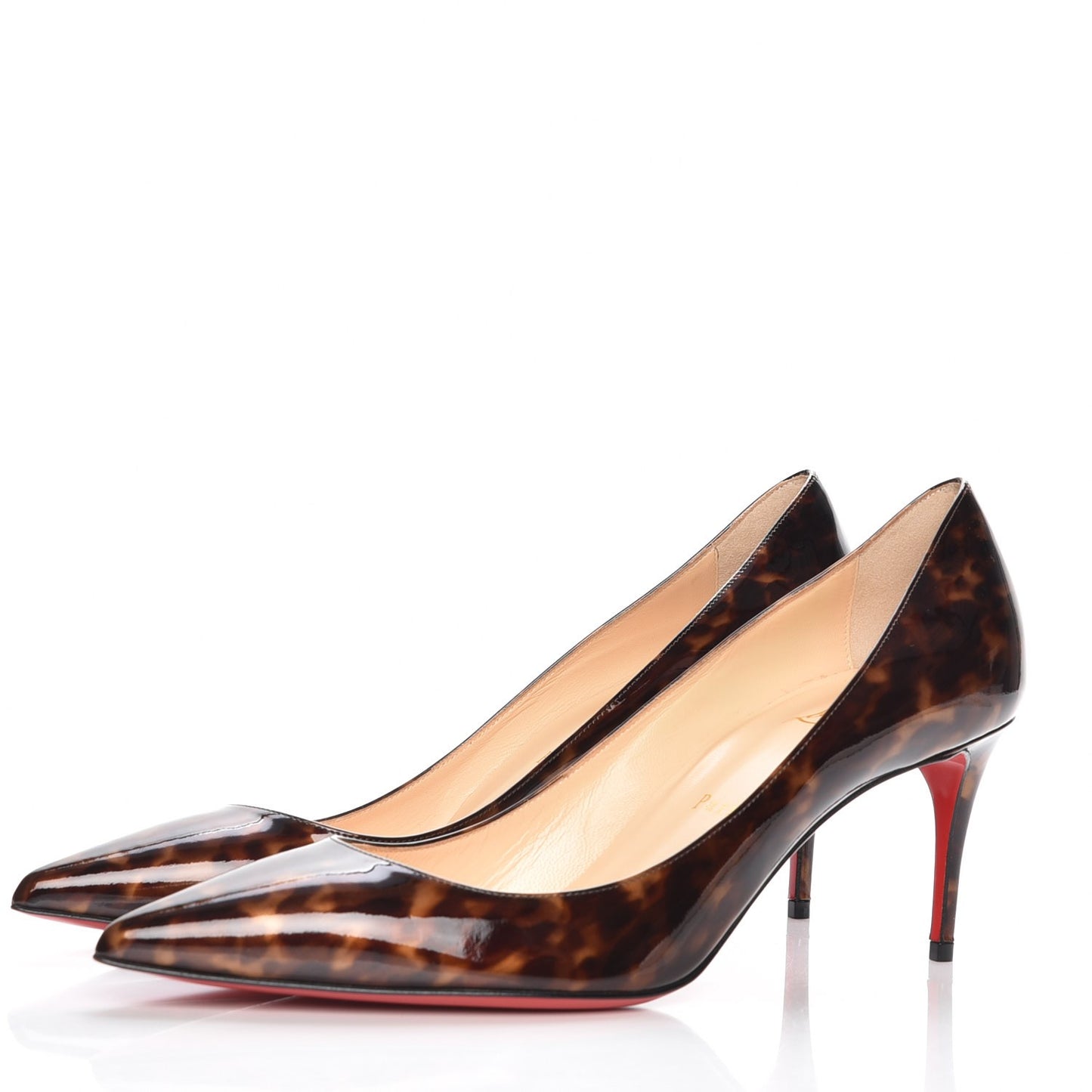 Patent Tartaruga Decollete 554 70 Pumps 38.5 Testa Di Moro