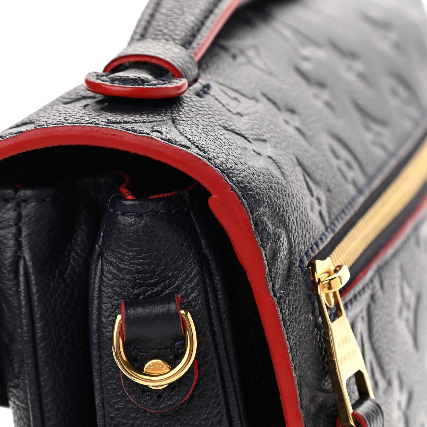 Louis Vuitton Empreinte Pochette Metis Marine Rouge 12 of 17