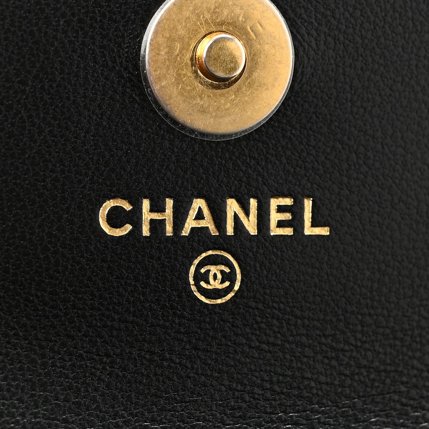 Chanel Lambskin Quilted Pearl Crush Clutch With Chain Black 6 of 12