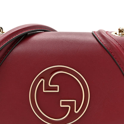 Gucci Calfskin Blondie Small Shoulder Bag Rosso Ancora 8 of 10