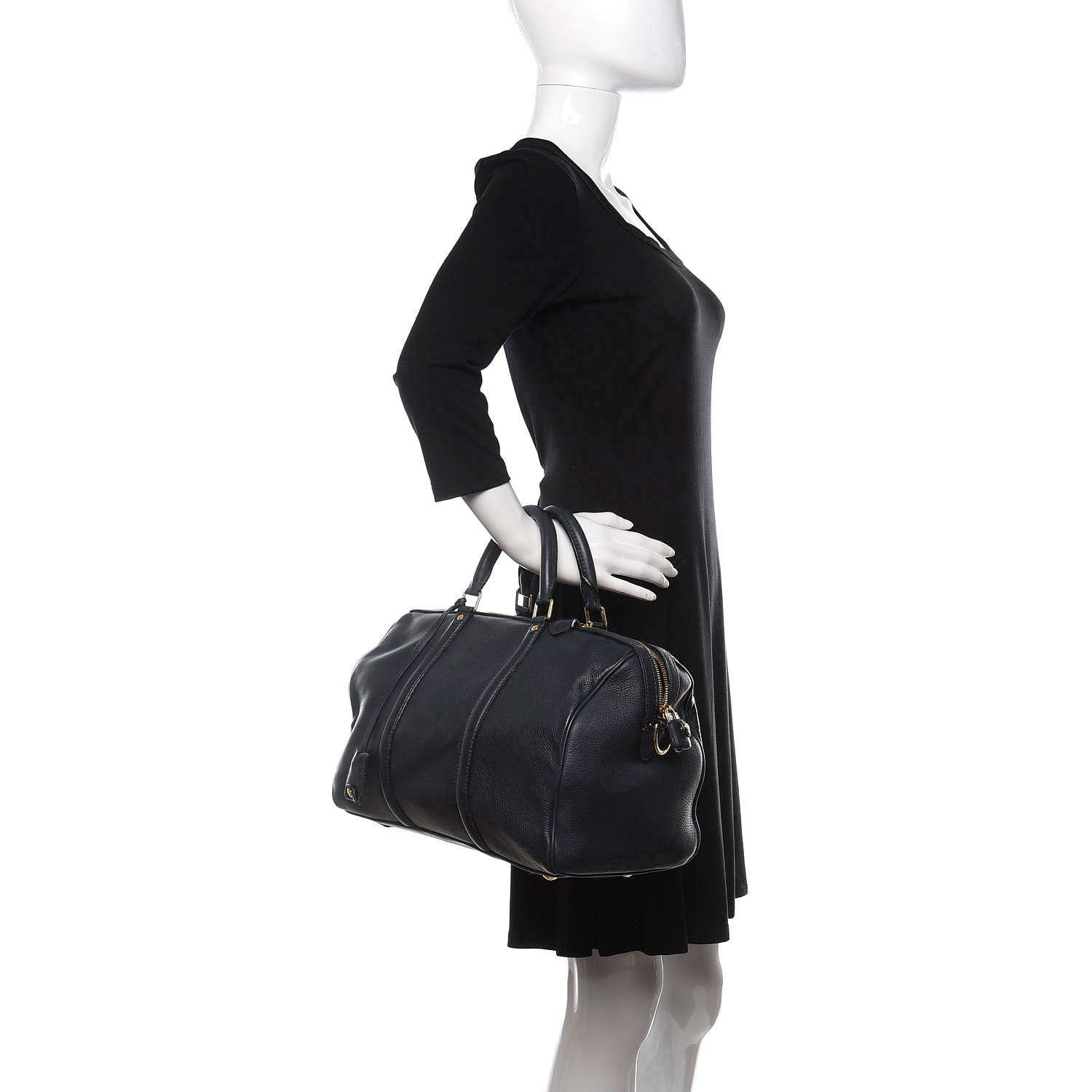 Louis Vuitton Veau Cachemire SC Bag MM Cobalt 2 of 18