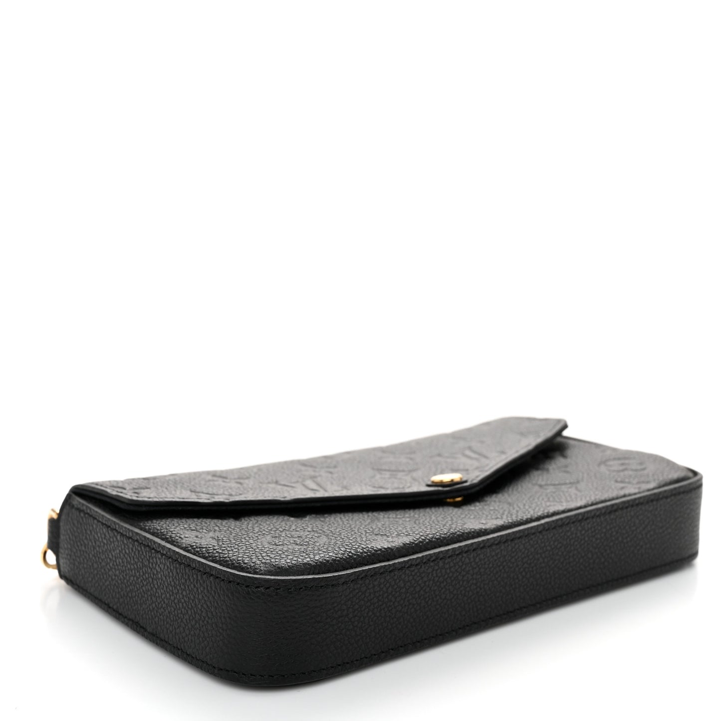 Empreinte Pochette Felicie Chain Wallet Black