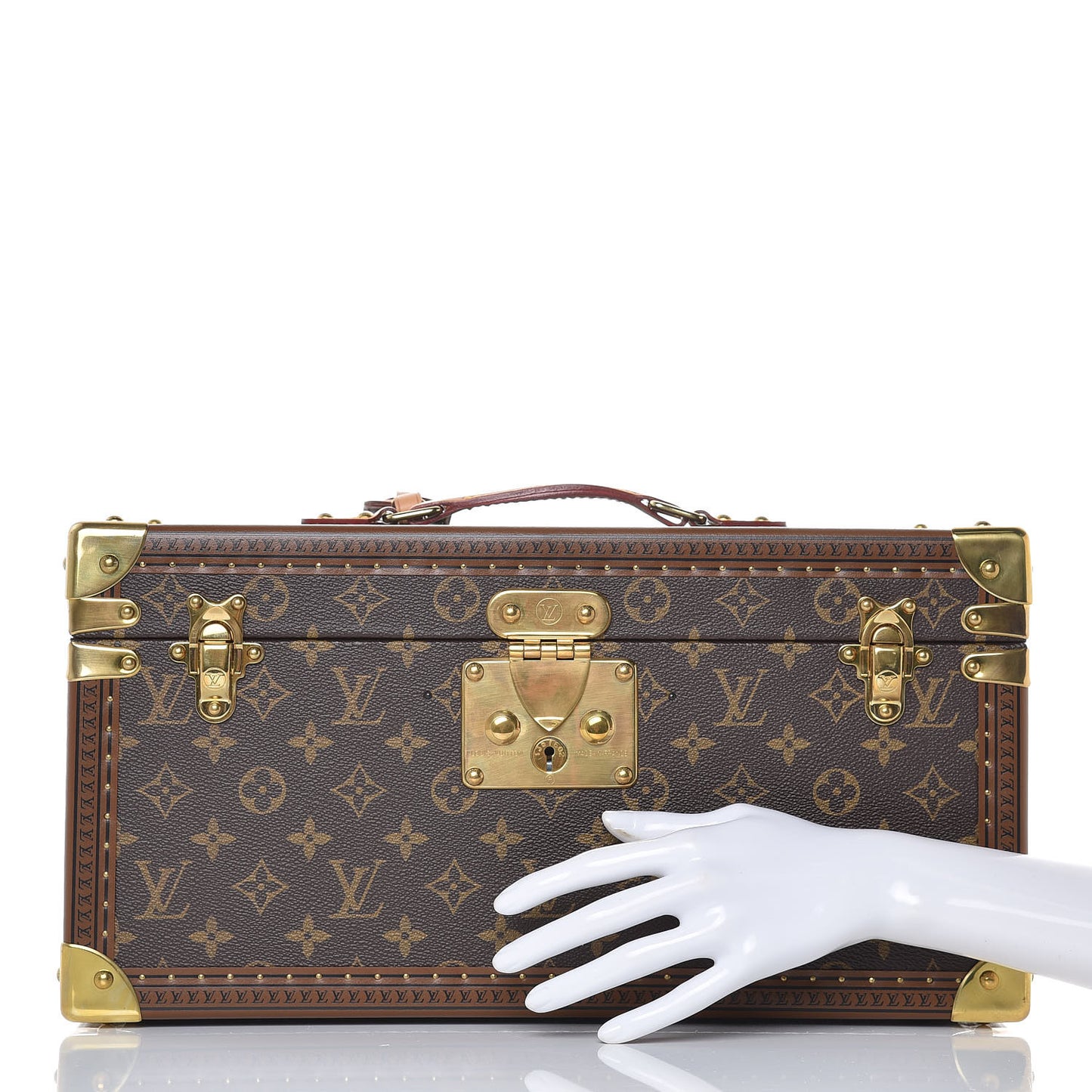 Monogram Boite Bouteilles et Glace Beauty Train Case