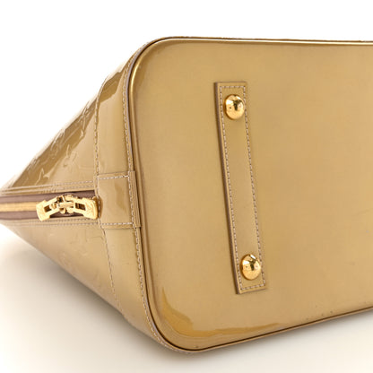Louis Vuitton Vernis Alma GM Beige Poudre 9 of 15