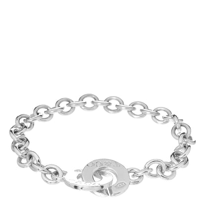 Tiffany Sterling Silver 1837 Circle Clasp Bracelet 1 of 4
