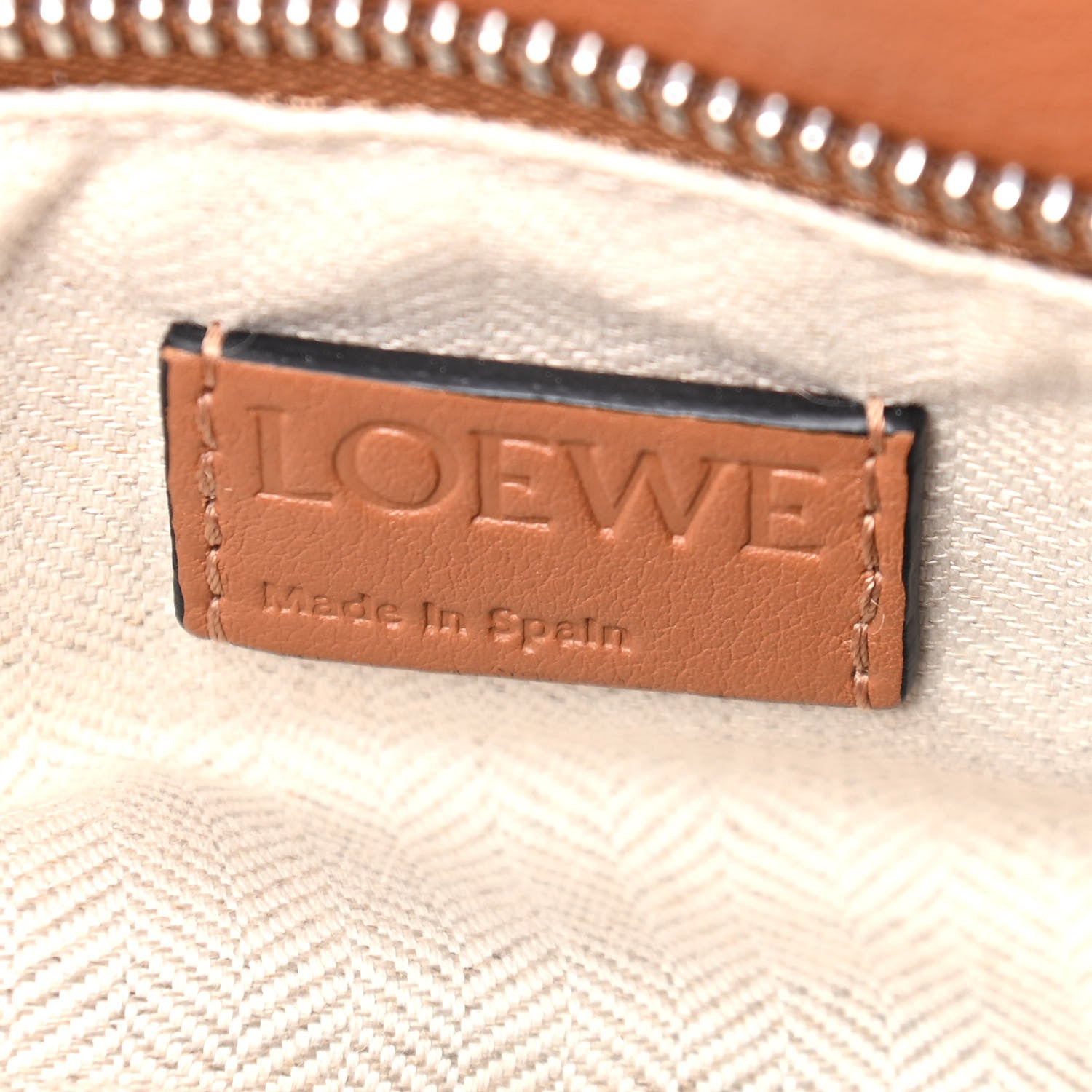 Loewe Calfskin Small Puzzle Bag Tan 6 of 9