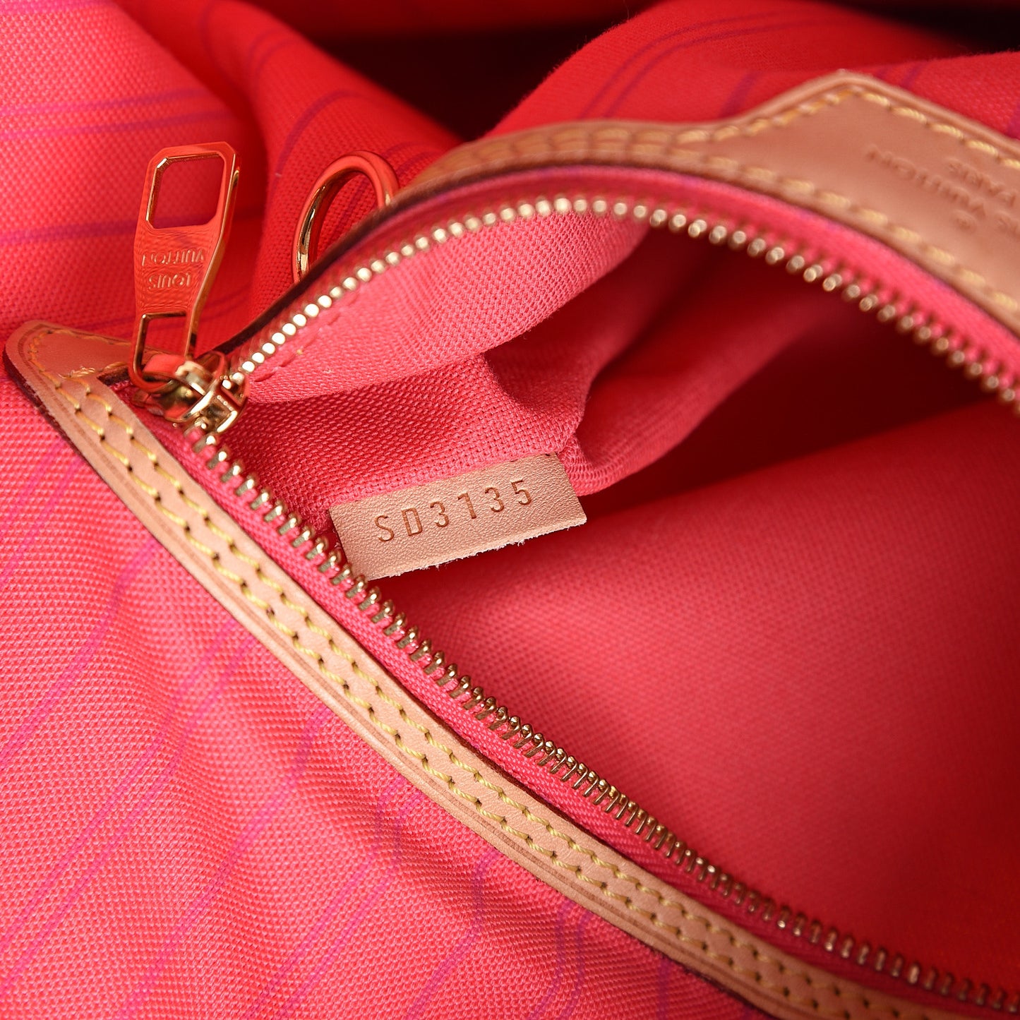 Damier Azur Delightful MM Pink