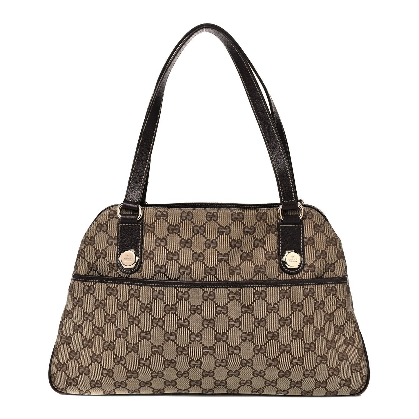 Monogram Medium Charmy Shoulder Bag Brown